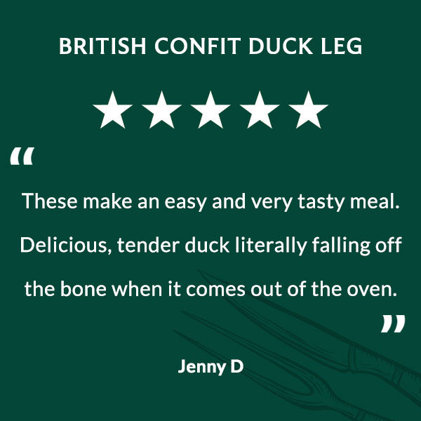 British Confit Duck Leg