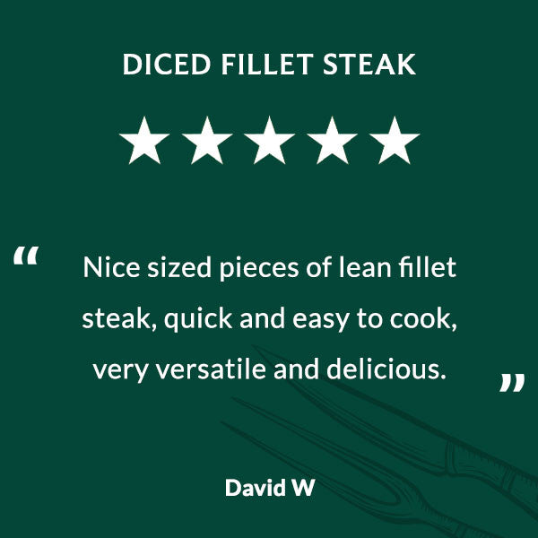 Diced Fillet Steak