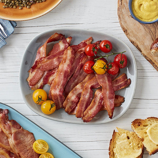 Traditional Butcher's Streaky Bacon Slices