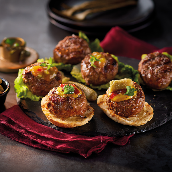 Ribeye Steak Burger Sliders