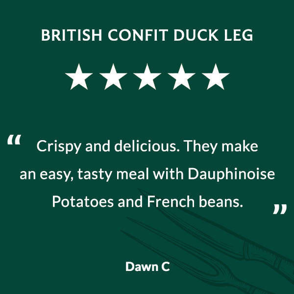 British Confit Duck Leg