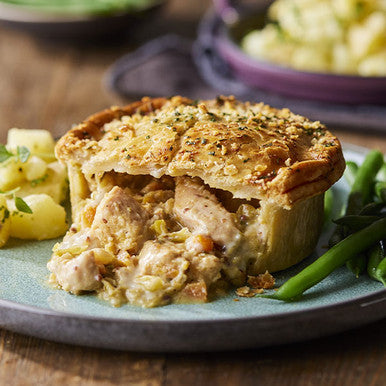 Chicken & Leek Pie