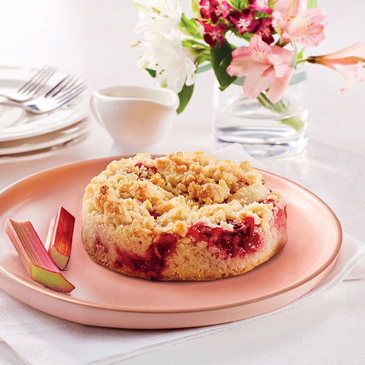 Bramley Apple & Rhubarb Crumble