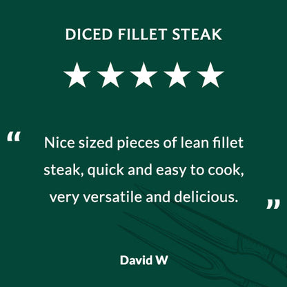 Diced Fillet Steak