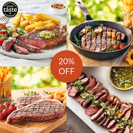 Grass-Fed Steak Selection