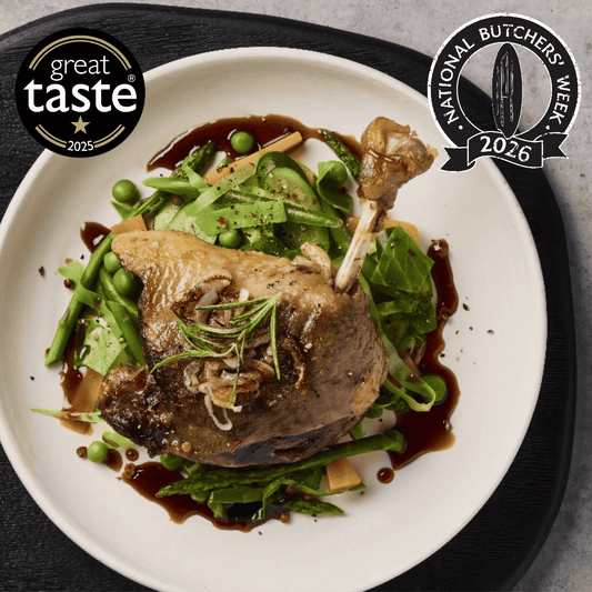 British Confit Duck Leg