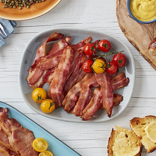 Traditional Butcher's Streaky Bacon Slices