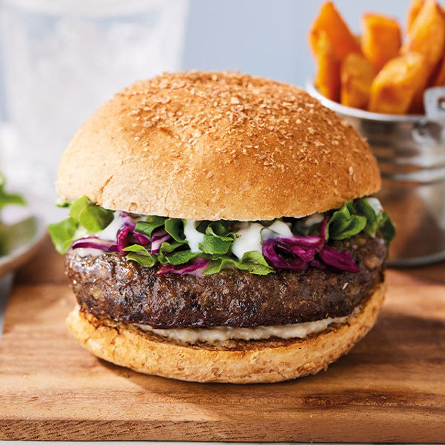 Venison & Mushroom Burgers