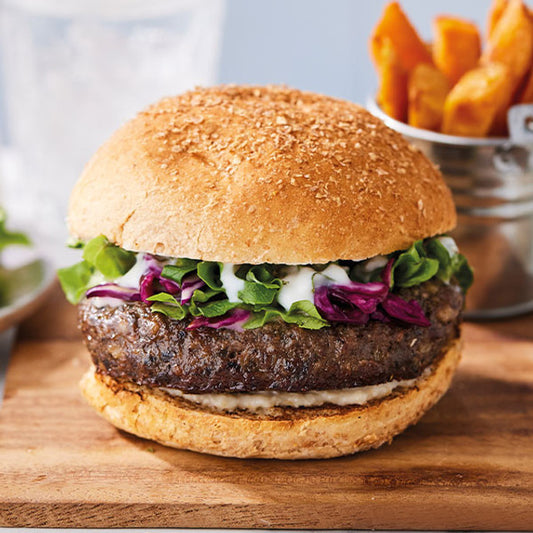 Venison & Mushroom Burgers