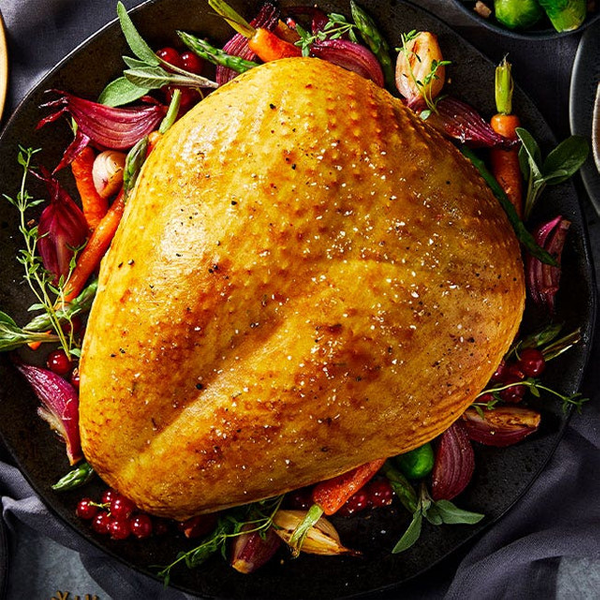 British Free-range Bronze Turkey Crown