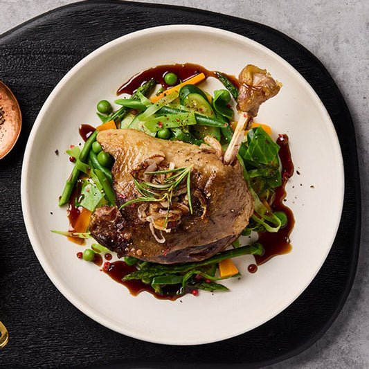 British Confit Duck Leg