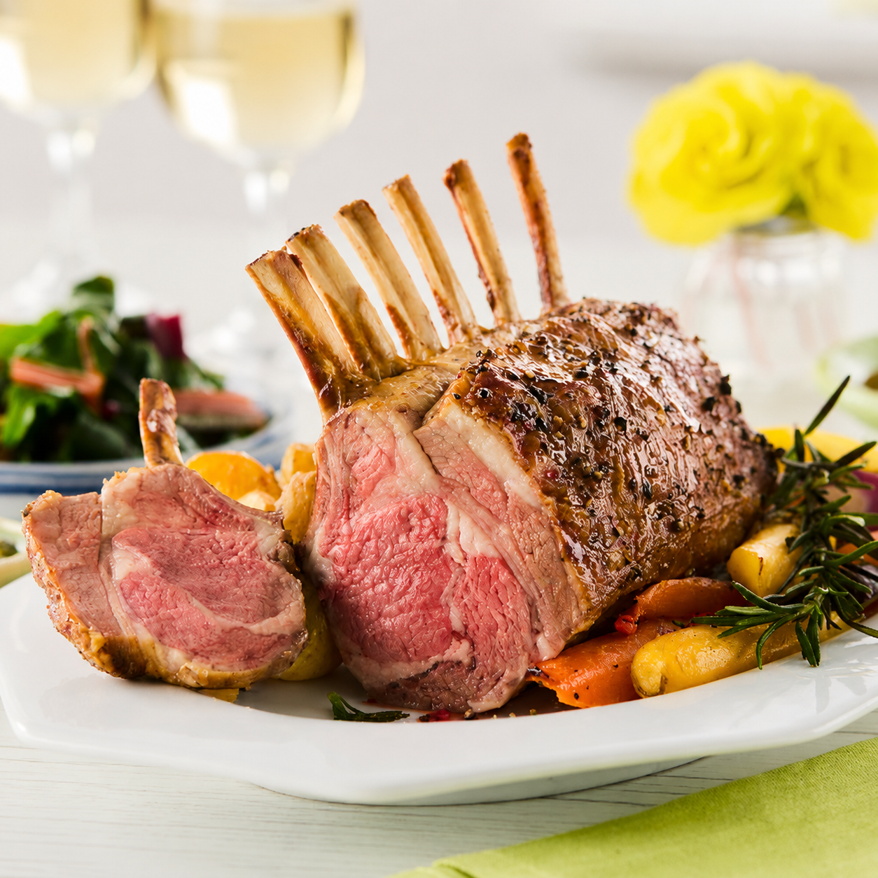 Dry Aged French Trimmed Lamb Rack