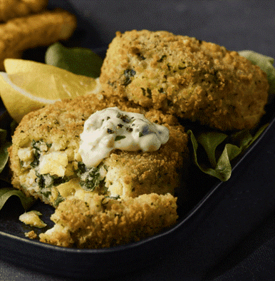 Smoked Haddock Florentine Fishcakes