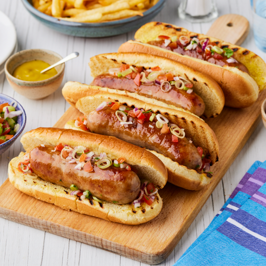 4 Jumbo Pork Sausages
