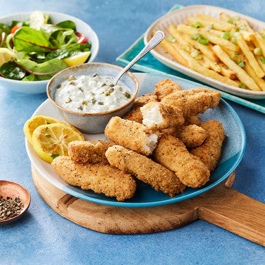 Lemon & Pepper Haddock Goujons