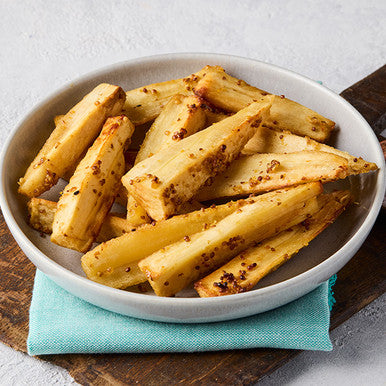Roasted Parsnips with Honey & Mustard