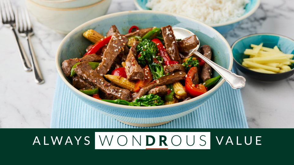 Beef Steak Stir Fry Strips