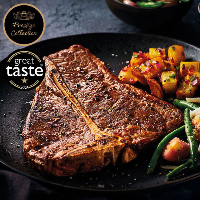 T Bone Steak Salt Aged Heritage Breed
